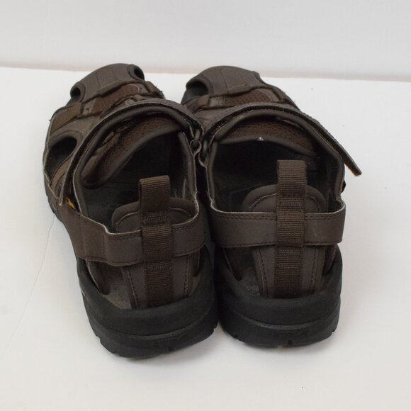 Teva Mens Outdoor Fisherman Brown Athletic Hiking Camping Sport Sandals 1016308 - Picture 6 of 9